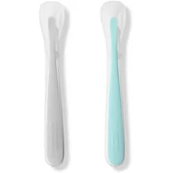 Skip Hop Kinderbesteck Breilöffel Set, grau/türkis