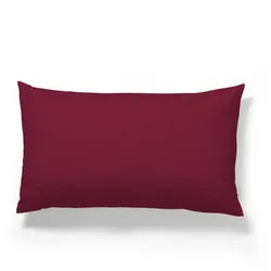 Janine Bettwäsche Mako-Feinjersey 5007 granat Kissenbezug 40x40 cm