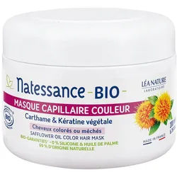 Natessance Farbige Haarmaske Mariendistel und pflanzliches Bio-Keratin