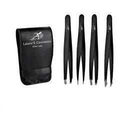 Lalano`S Cosmetics Deluxe- Pinzetten Set 1 St schwarz Frauen