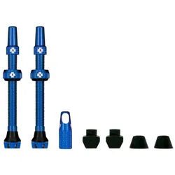 Muc Off Fahrradventile Tubeless Valve Kit V2 blau 60mm