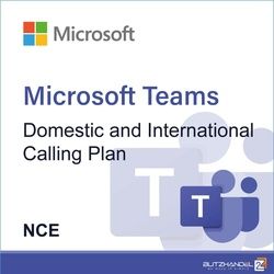 Microsoft Teams Domestic and International Calling Plan (NCE)