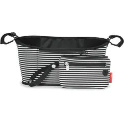 Skip Hop Kinderwagen-Tasche Buggy Organizer, schwarz/weiß schwarz