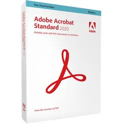 Adobe Acrobat Standard 2020, Vollversion, Download, Zweitnutzungsrecht