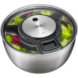 GEFU Salatschleuder SPEED WING Edelstahl 5 Liter