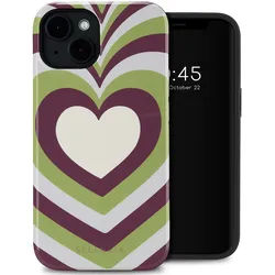 iPhone Hülle MagSafe - Kunststoff - Selencia Hard Case/Backcover - Handyhülle Bunt - Liebe/Herzchen Design