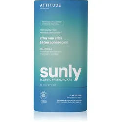 Attitude Sunly Plastic Free Suncare Beruhigende After Sun Creme Mint, Cucumber 60 g