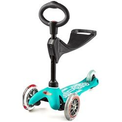 Micro Scooter Mini Micro 3in1 Deluxe aqua, inkl. T-Stange Kickboardreifen - PU Reifen, Kickboardart - Kickboard 1-5 Jahre , Kickboardfarbe - aqua,