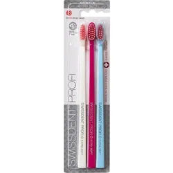 Swissdent Pflege ZahnbuerstenExtra SoftProfi Gentle Trio für extrem empfindliche Zähne 1 Stk.