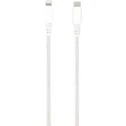 Lightning auf USB C Männlich 1,5 m 61691 (Weiß)