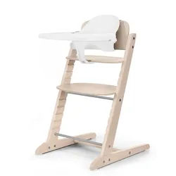 cybex Gold Hochstuhl-Set , Beige , Holz , 48x84x58 cm , Ce , Fußstütze verstellbar, Sitzfläche verstellbar, Essbrett abnehmbar, Tablett , Babymöbel & Kindermöbel, Babyzimmer, Hochstühle