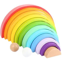 Smallfoot Holzbausteine Regenbogen XL (11412) Puzzle 1 St nicht_frei_waehlbar