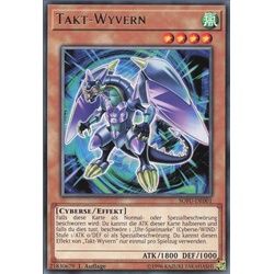 ReCollectibles Sammelkarte YuGiOh Karte Takt-Wyvern deutsch, Yu-Gi-Oh! Karte SOFU-EN001 Rare weiß