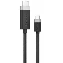 Alogic Fusion USB-C to HDMI 2.0 4K Cable 1m Space Gray
