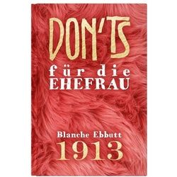Don'ts Für Die Ehefrau - Blanche Ebbutt, Gebunden