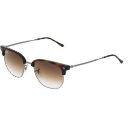 Ray-Ban RB4416 Unisex-Sonnenbrille Vollrand Browline Propionat-Gestell, Havanna