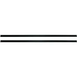Vaillant auroTHERM Schienenset 0020059898 horizontal, 2 Stück, für Aufdach, Aluminium eloxiert, schwarz