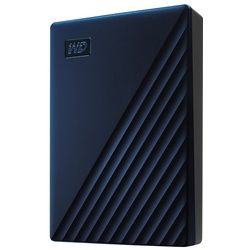 WD My Passport for Mac WDBA2F0050BBL - Festplatte - verschlüsselt - 5 TB - extern (tragbar) - USB 3.2 Gen 1