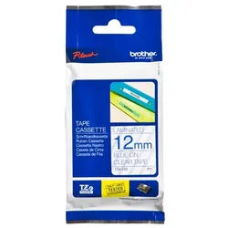 Brother Schriftbandkassette TZE-133 farblos/blau 12 mm