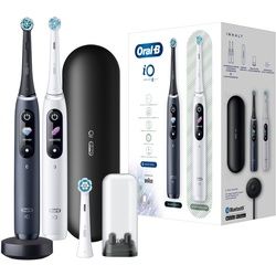 Oral-B - Elektrische Zahnbürste 'iO Series 8 + 2. Handstück & Reiseetui' in Weiß 1 St