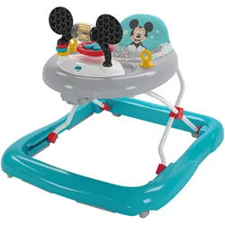 Lauflernwagen , Blau, Multicolor , Metall, Kunststoff, Textil , 63.5x61x68.6 cm , EN 71, EN 1273 , Spieltisch mit Musik, Spieltiere abnehmbar , Spielzeug, Babyspielzeug, Lauflernwagen