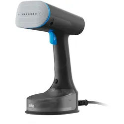 Braun Dampfglätter QuickStyle 5 GS 5031 BL - 25 g/min Dampfmenge, 45 Sek. Aufheizzeit, 1200 W, 1.200 W, 150 ml Wassertank, Bürstenaufsatz, 2,5 m Kabel blau|schwarz