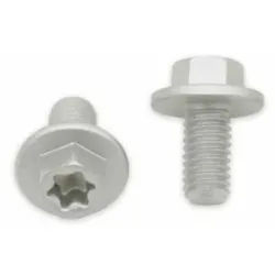 Bolt Breite Sechskantschraube / Torx M6x1x12mm 10 Stück