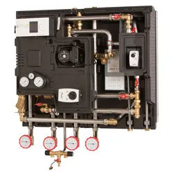 Danfoss Hausstation Compact 28 VX-FI, 2 HWP, AVP-F, 56 kW, ECL310/A237