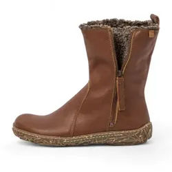 El Naturalista für Damen. 2545411ND005_023 Braune Lederstiefeletten N5454 (38), Wohnung, Reißverschluss, Lässig