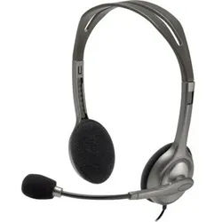 Headset H110 981-000271 Stereo USB silber - silber
