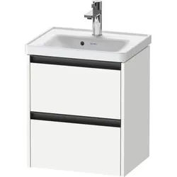 Duravit Ketho.2 Waschtischunterbau wandhängend Weiß Matt 484x375x549 mm - K25280018180000 K25280018180000