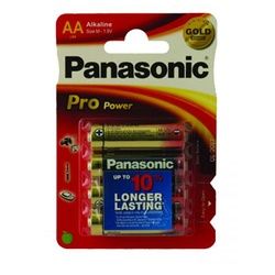 PANASONIC LR 06 Mignon 1500 Blister 4 er Pro Power (Gold Award)