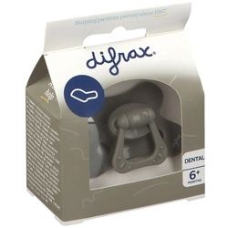 difrax® Schnuller Dental +6 Monate - Clay (Farbe nicht auswählbar)