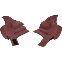 Schuberth C3 Pro Damen Wangenpolster, rot, Größe 52 53