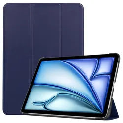 Lobwerk Tablet Hülle für Apple iPad Air 13 2024 M2 Slim Case Etui mit Standfunktion und Auto Sleep/Wake Funktion