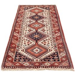 morgenland Wollteppich »Kaschmar Medaillon Beige 343 x 249 cm«, rechteckig morgenland Beige B/L: 249 cm x 343 cm