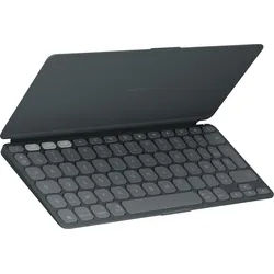 LOGITECH Keys-To-Go 2 für iPad, Grafit, Bluetooth, FR