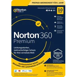 Norton 360 Premium, 75 GB Cloud-Backup