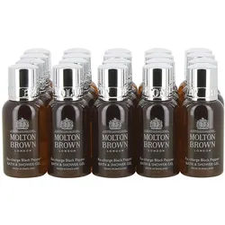 Molton Brown Hotel & Reise Duschgel-Set 20 x 30 ml Re-charge Black Pepper Bath & Shower Gel Dusch- & Badesets 600 ml