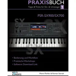 Keys-Expert Praxisbuch 1 Yamaha PSR SX-900/SX700