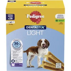 Pedigree Dentastix Light Multipack für mittelgroße Hunde | 28 Stück