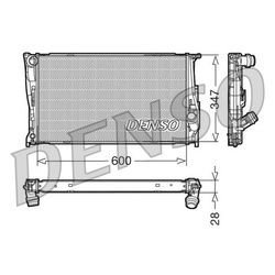 DENSO Motorkühler für BMW 1 3 X1 X3