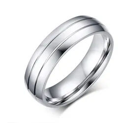 Order & Smile Schmuck Fingerring Eheringe günstig: Trauringe / Ring aus Edelstahl 60