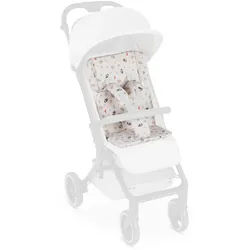 ABC Design Kinderwageneinlage , Multicolor, Beige , Textil , 27x6.5x31.5 cm , EN 1888 , pflegeleicht, Gurtschlitze, schadstofffrei, atmungsaktiv , Baby on Tour, Kinderwagen, Kinderwagenzubehör, Sonstiges Kinderwagenzubehör