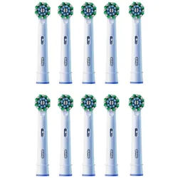 Oral-B Aufsteckbürsten Pro - CrossAction - 10er Pack - White weiß