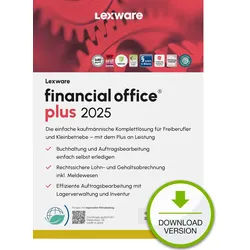 Lexware financial office plus 2025 - Abonnement-Lizenz (1 Jahr)