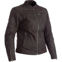 RST Ripley Damen Motorrad Lederjacke, braun, Größe 3XL