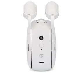 Nedis Halter BTMC10WT1PC, BTMC10WT1PC, (1-St), Bluetooth, USB-C Ladefunktion, automatisierte Vorhangsteuerung weiß