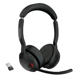Jabra Evolve2 55 UC Verkabelt / Kabellos Headset Kopfbügel Bluetooth Mit Bluetooth Mit Mikrofon Stereo Schwarz