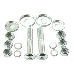 Justice Kingpin Set rund silber